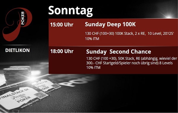 Sunday Deep mit 100K Stack