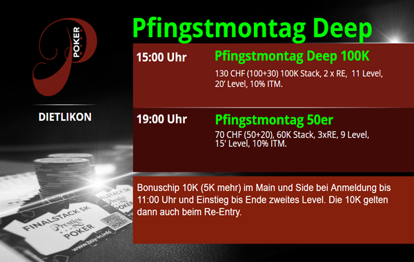 Pfingstmontag Deep - 100K - 15:00