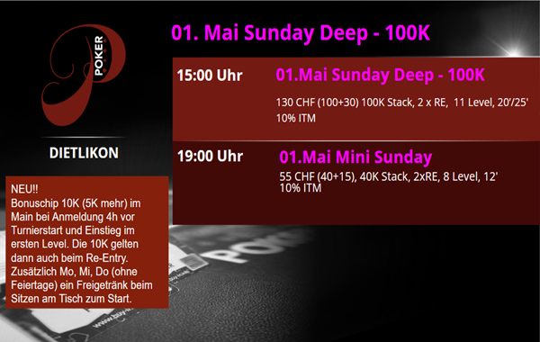 01. Mai Sunday Deep - 15:00