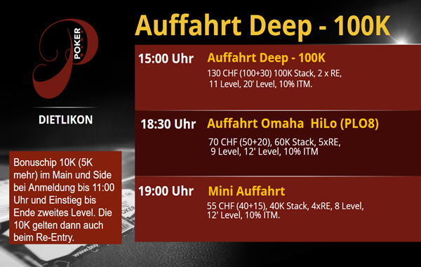 Auffahrt Deep - 100K - 15:00