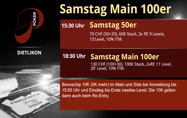 PP am Samstag