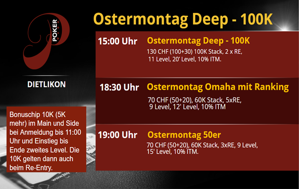 Ostermontag Deep - 100K - 15:00