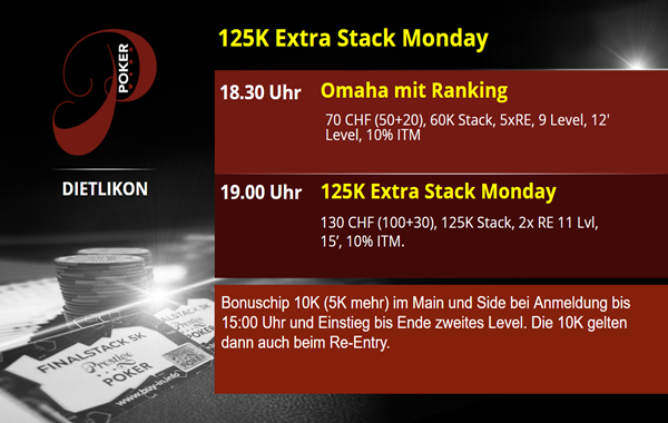 125K Extra Monday